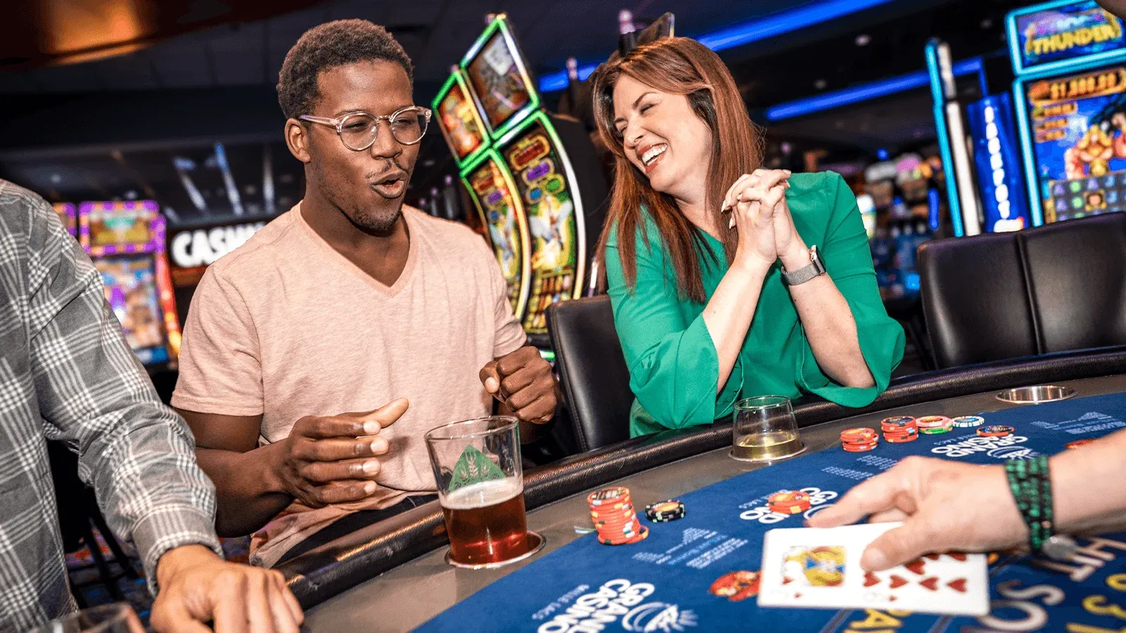Live casino dealer studio
